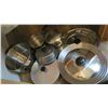 Image 3 : Lot of Assorted pots and pans (includes extra lids)