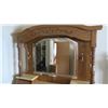 Image 2 : 2 piece Dresser with mirror (63"L x 16"D x 81"H