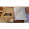 Image 1 : Duluth trading Co cargo pants (size: 38 x 32) + King sized top bed sheet/cover (sealed in packaging)