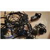 Image 2 : Box of Assorted Electronic cords, chargers, & adapters