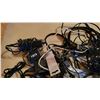 Image 3 : Box of Assorted Electronic cords, chargers, & adapters