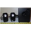 Image 2 : BlackWeb subwoofer + 2 satellite speakers