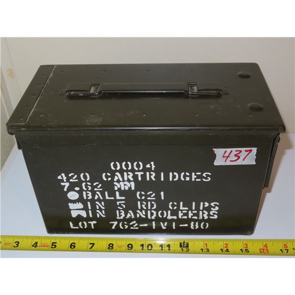 420 cartridges 7.62 MM Ammo Can