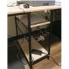 Image 2 : Office desk (23.5"W x  95.25"L x 30"H) - ITEMS ON DESK ARE NOT PART OF LOT 468