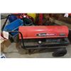 Image 1 : 165000 BTU diesel ready heater (can also use kerosene or jet fuels as well) - Tire needs TLC