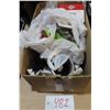 Image 1 : Box of Assorted Automotive parts (Includes seals, headlight dial switches for Dodge Ram, Intake Mani