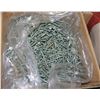Image 2 : 1 Bag and partial bag of concrete mix, and box of finishing nails