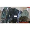 Image 2 : Assortment of military shirts/jackets/etc. (sizes: medium to large)