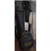 Image 3 : Spalding golf bag with golf clubs and accessories