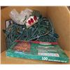 Image 2 : Lot of Assorted Christmas lights & decor