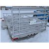 Image 12 : Single Axle Aluminum Trailer (size: 6'W x 14'L x 2'H) - VIN #: 5WFBU1413DWO28747