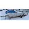 Image 4 : Single Axle Aluminum Trailer (size: 6'W x 14'L x 2'H) - VIN #: 5WFBU1413DWO28747