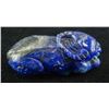 Image 2 : Chinese Lapis Lazuli Carved Cow Toggle
