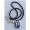 Image 5 : Lot of 2 Necklaces Cat's Eye and Onyx