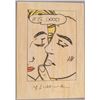 Image 1 : American Ink on Paper Signed Lichtenstein