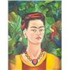 Image 2 : Mexican Oil on Canvas Signed Frida Kahlo