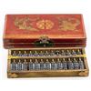 Image 2 : Chinese Wood Abacus with Dragon and Phoenix