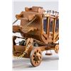 Image 5 : Wood Carved Model Stage Coach