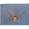 Image 3 : Depression Glass - 3-Legged Etched Bowl