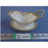 Image 1 : Nippon Hand Painted Gravy Boat & Saucer