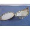 Image 3 : Nippon Hand Painted Gravy Boat & Saucer