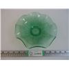 Image 1 : Green Glass Candy Dish