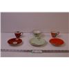 Image 1 : (3) Tea Cups w/ Saucers (Made in Occupied Japan)