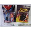 Image 1 : (2) Action Figures- Chain Mail Zorro and Norman Osborn