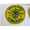 Image 2 : Box of (149) - 1976 Winter Game 4" Crests