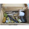 Image 2 : Box Labeled Ceramic Tile Tools & Contents