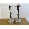 Image 2 : *(2) Vintage Kerosene Lamps (missing Globe)