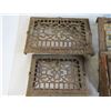 Image 4 : Tote of Rusted Vintage Hot Air Return Covers
