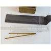 Image 3 : Vintage Butter Press - Slide Ruler - Part of Broken Folding Yardstick