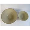 Image 2 : (2) Stoneware Bowls (chips on bottom)
