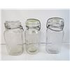 Image 2 : (4) Sealer Jars- (1) Perfect Seal - (2) Queen - (1) Safety Seal - Candy Jar