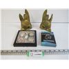 Image 1 : Brass Goldfish Bookends - Smart Watch Case - Watch Protectors