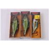 Image 2 : (3) Rattlin’ Rapala Fishing Lures + (4) Lure Weights