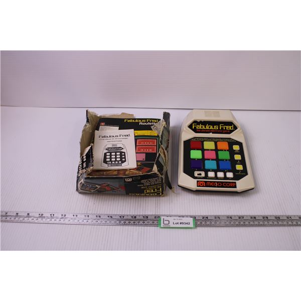 Vintage Fabulous Fred Game in Original Box Bodnarus Auctioneering