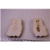 Image 4 : Pair of Cat Chalk Art Wall Hangers