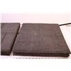 Image 3 : (6) Rubber Exterior Tiles (17.5x17.5)