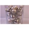 Image 4 : Container of Christmas Ornaments + (2) Bead Garlands