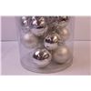 Image 5 : Container of Christmas Ornaments + (2) Bead Garlands