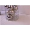 Image 7 : Container of Christmas Ornaments + (2) Bead Garlands