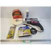 Image 1 : Utility Knife - Drywall Tape - Stapler - Bosch Drill (works) - Caulking