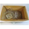 Image 1 : Wooden Apple Crate - Assorted Glass ware