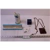 Image 1 : (4) Assorted Pieces of Jewellery + Rosary