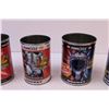 Image 3 : (5) Pinnacle Hockey Cans + Fantasy Red Indian Can and John Deere Trading Card Pack (Opened)