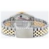 Image 7 : Rolex Mens 2 Tone Lugs MOP Diamond Pyramid Diamond 36MM Datejust