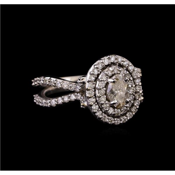 14KT White Gold 1.20 ctw Diamond Ring