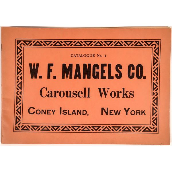 W F Mangels Carousell Works Catalog No. 4 [160726]